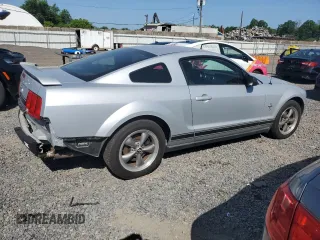 2006 Ford Mustang Standard with VIN 1ZVFT80NX65177384, listed as a Copart auction lot 61959365 with 154,748 mi miles and Salvage title. Bid and sale history available at DreamBid. Image 3.