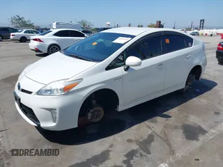 2015 Toyota Prius Four with VIN JTDKN3DU8F1984106, listed as a IAAI auction lot 42676087 with 54,956 mi miles and . Bid and sale history available at DreamBid. Image 22.