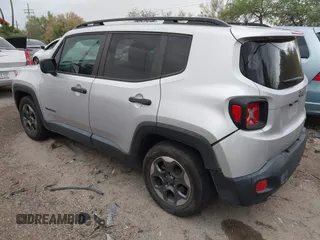 2017 Jeep Renegade Sport z VIN ZACCJAAB2HPF43369, wystawiony jako IAAI lot #42643230 z przebiegiem 105 031 mil mil oraz . Historia ofert i sprzedaży dostępna na DreamBid. Obrazek 3.