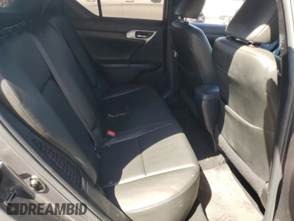 2012 Lexus CT 200h with VIN JTHKD5BH8C2116437, listed as a Copart auction lot 57914565 with 110,327 mi miles and Salvage title. Bid and sale history available at DreamBid. Image 10.