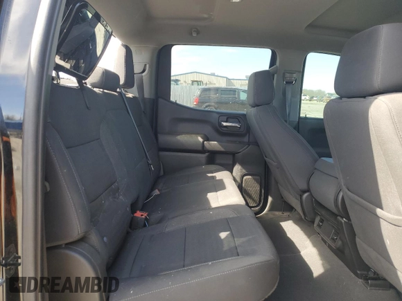 2023 Chevrolet Silverado 1500 Custom with VIN 1GCPDBEK3PZ171808, listed as a Copart auction lot 49841145 with 22,549 mi miles and Salvage Title. Bid and sale history available at DreamBid. Image 11.