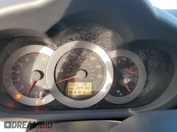 2007 Toyota RAV4 with VIN JTMBK33V975025729, listed as a Copart auction lot 50333065 with 204,160 mi miles and Non Repairable. Bid and sale history available at carsss.com. Image 9.