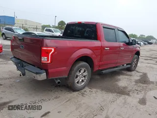 2015 Ford F-150 XL with VIN 1FTEW1CP7FFC87507, listed as a IAAI auction lot 41913485 with 150,960 mi miles. Bid and sale history available at carsss.com. Image 4.