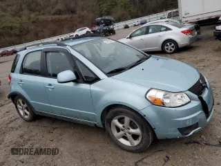 2009 Suzuki SX4 Man AWD with VIN JS2YB413796204498, listed as a Copart auction lot 84153634 with 137,095 mi miles and Salvage Title. Bid and sale history available at carsss.com. Image 4.