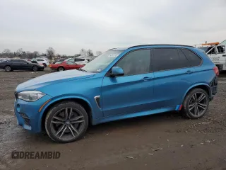 2016 BMW X5 M with VIN 5YMKT6C54G0R78450, listed as a Copart auction lot 43412135 with 108,098 mi miles and Salvage Title. Bid and sale history available at carsss.com. Image 1.