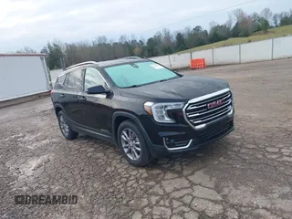 2022 GMC Terrain SLT z VIN 3GKALPEV7NL271077, wystawiony jako IAAI lot #41844024 z przebiegiem 74 823 mil mil oraz . Historia ofert i sprzedaży dostępna na DreamBid. Obrazek 1.
