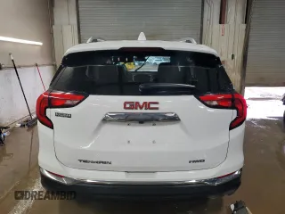2019 GMC Terrain SLT with VIN 3GKALVEV4KL157909, listed as a Copart auction lot 50470345 with 11,902 mi miles and Salvage Title. Bid and sale history available at carsss.com. Image 6.