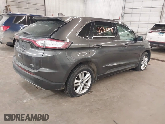 2015 Ford Edge SEL with VIN 2FMTK4J89FBB69648, listed as a IAAI auction lot 41765397 with 160,508 mi miles. Bid and sale history available at carsss.com. Image 4.