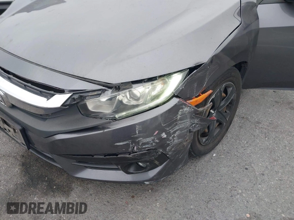 2017 Honda Civic Sedan EX-T with VIN 2HGFC1F33HH642777, listed as a IAAI auction lot 42003195 with 93,103 mi miles. Bid and sale history available at carsss.com. Image 6.