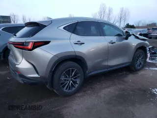 2022 Lexus NX with VIN 2T2GKCEZ3NC001671, listed as a Copart auction lot 72226562 with 10,602 mi miles. Bid and sale history available at carsss.com. Image 3.