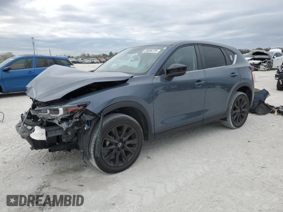 2023 Mazda CX-5 S Preferred with VIN JM3KFBCM4P0123903, listed as a Copart auction lot 89056725 with 20,423 mi miles and Salvage Title. Bid and sale history available at carsss.com. Image 1.
