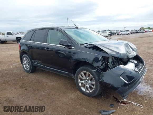 2014 Ford Edge Limited with VIN 2FMDK3KC9EBA47243, listed as a IAAI auction lot 41106854 with 232,065 mi miles. Bid and sale history available at carsss.com. Image 1.