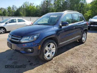 2014 Volkswagen Tiguan Trendline with VIN WVGJV3AX9EW527120, listed as a Copart auction lot 62544755 with 59,190 mi miles and Clean title. Bid and sale history available at DreamBid. Image 1.
