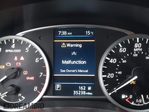 2019 Nissan Sentra S with VIN 3N1AB7AP5KY406158, listed as a IAAI auction lot 42024036 with 35,238 mi miles and . Bid and sale history available at DreamBid. Image 15.
