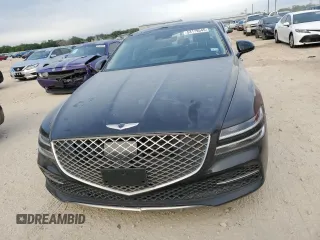 2022 Genesis G80 2.5T with VIN KMTGB4SC1NU104196, listed as a Copart auction lot 53179545 with 53,600 mi miles and Clean title. Bid and sale history available at DreamBid. Image 5.