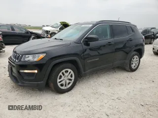 2021 Jeep Compass Sport с VIN 3C4NJCAB9MT510988, выставлен на аукционе Copart как лот 51683555 с пробегом 48 953 миль миль и Списание • Salvage title. История ставок и продаж доступна на DreamBid. Изображение 1.