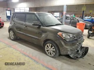 2012 Kia Soul + with VIN KNDJT2A61C7375496, listed as a Copart auction lot 42179025 with 124,004 mi miles and Non Repairable. Bid and sale history available at carsss.com. Image 4.