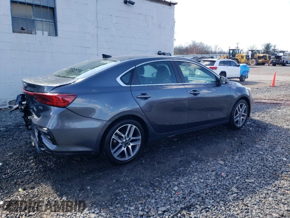 2019 Kia Forte EX with VIN 3KPF54AD0KE029349, listed as a Copart auction lot 47990745 with 56,149 mi miles and Salvage Title. Bid and sale history available at carsss.com. Image 3.