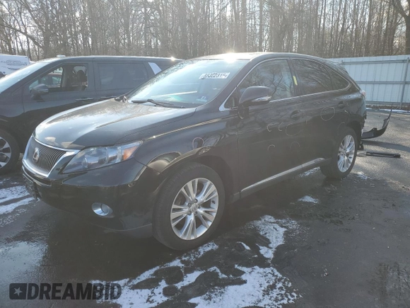2012 Lexus RX 450h with VIN JTJZB1BA1C2407621, listed as a Copart auction lot 88302315 with 141,315 mi miles and Salvage title. Bid and sale history available at DreamBid. Image 1.