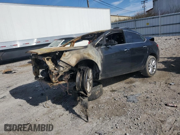 2014 Buick Verano Leather Group with VIN 1G4PS5SK9E4127703, listed as a Copart auction lot 48864905 with 0 mi miles and Salvage Title. Bid and sale history available at carsss.com. Image 1.