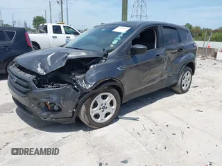 2018 Ford Escape S with VIN 1FMCU0F7XJUA16377, listed as a IAAI auction lot 42080136 with 81,060 mi miles and . Bid and sale history available at carsss.com. Image 18.