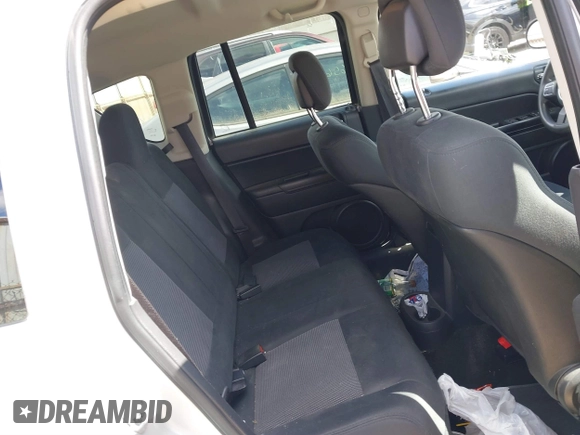 2013 Jeep Compass Sport with VIN 1C4NJDBBXDD177680, listed as a IAAI auction lot 41893859 with 175,227 mi miles. Bid and sale history available at carsss.com. Image 8.