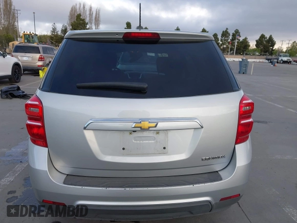 2016 Chevrolet Equinox LS with VIN 2GNALBEK4G1162852, listed as a IAAI auction lot 41980324 with 138,736 mi miles. Bid and sale history available at carsss.com. Image 17.