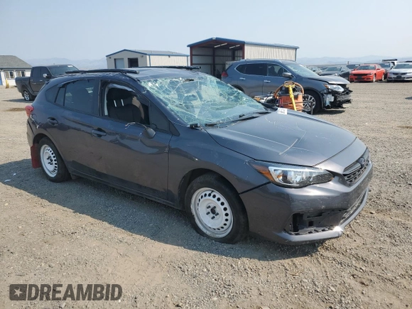 2023 Subaru Impreza with VIN 4S3GTAA60P1720157, listed as a Copart auction lot 69650534 with Not provided miles and Salvage title. Bid and sale history available at DreamBid. Image 4.