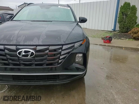 2024 Hyundai Tucson SEL with VIN 5NMJFCDE9RH322613, listed as a Copart auction lot 51095755 with 17,471 mi miles and Salvage Title. Bid and sale history available at carsss.com. Image 13.