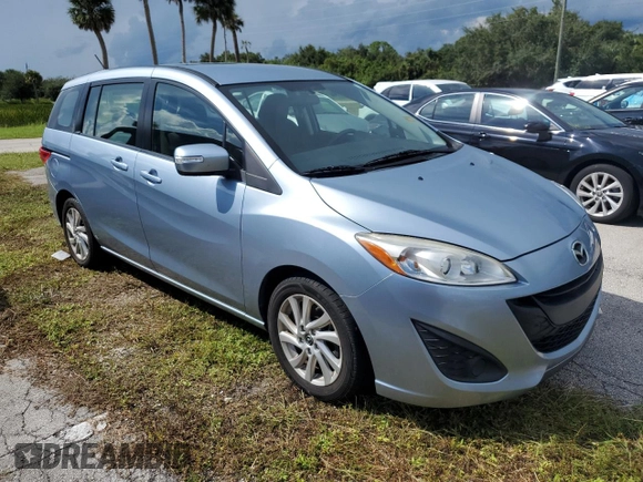 2013 Mazda 5 Sport with VIN JM1CW2BL0D0145429, listed as a Copart auction lot 74133644 with 70,161 mi miles and Salvage Title. Bid and sale history available at DreamBid. Image 4.