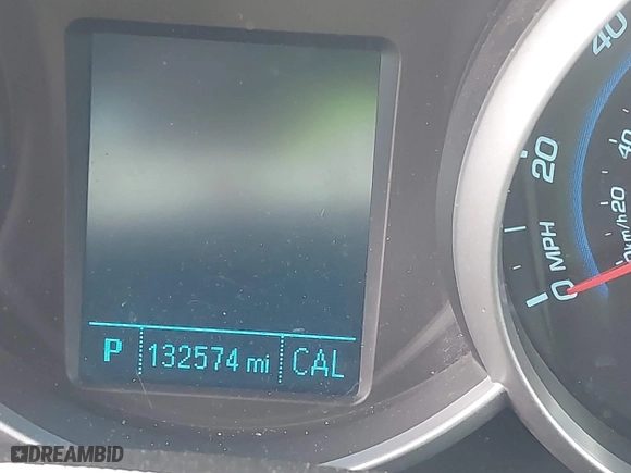 2015 Chevrolet Cruze LT with VIN 1G1PE5SB7F7141782, listed as a IAAI auction lot 41952674 with 132,574 mi miles. Bid and sale history available at carsss.com. Image 16.