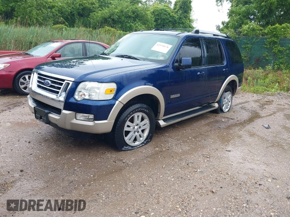 2007 Ford Explorer Eddie Bauer с VIN 1FMEU74EX7UB36790, выставлен на аукционе IAAI как лот 42370176 с пробегом 178 660 миль миль и . История ставок и продаж доступна на DreamBid. Изображение 2.