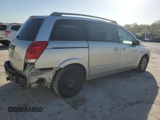 2005 Nissan Quest SL with VIN 5N1BV28UX5N112047, listed as a Copart auction lot 75661284 with 79,943 mi miles and Salvage Title. Bid and sale history available at carsss.com. Image 3.