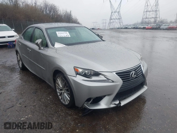 2014 Lexus IS 250 with VIN JTHCF1D22E5010356, listed as a IAAI auction lot 41869768 with 139,010 mi miles and . Bid and sale history available at DreamBid. Image 17.