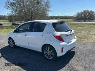 2012 Toyota Yaris L with VIN JTDKTUD36CD523080, listed as a Copart auction lot 47273925 with 134,041 mi miles and Clean Title. Bid and sale history available at carsss.com. Image 3.