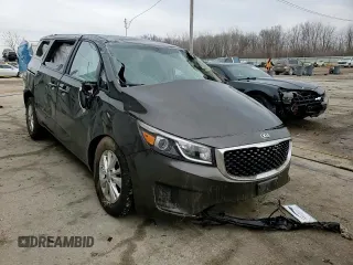 2016 Kia Sedona LX with VIN KNDMB5C10G6151540, listed as a Copart auction lot 46419095 with Not Provided miles and Salvage Title. Bid and sale history available at DreamBid. Image 11.