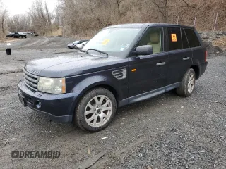 2007 Land Rover Range Rover Sport HSE with VIN SALSF25477A118770, listed as a Copart auction lot 51675965 with 144,609 mi miles and Salvage Title. Bid and sale history available at DreamBid. Image 1.