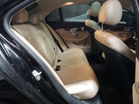 2016 Mercedes-Benz C-Class C 300 Luxury with VIN WDDWF4KB5GR147604, listed as a Copart auction lot 47447945 with 93,221 mi miles and Salvage Title. Bid and sale history available at carsss.com. Image 10.