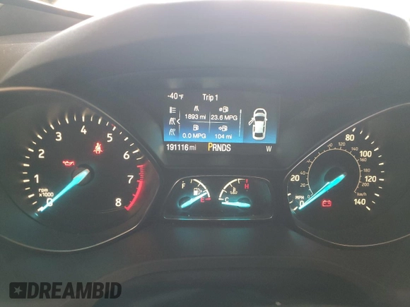 2018 Ford Escape SE with VIN 1FMCU0G97JUC63601, listed as a Copart auction lot 49734775 with 191,116 mi miles and Clean Title. Bid and sale history available at carsss.com. Image 9.