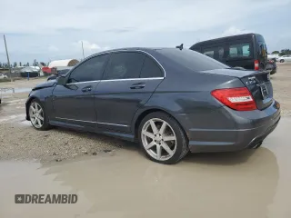 2013 Mercedes-Benz C 350 Sport with VIN WDDGF5HB4DR260778, listed as a Copart auction lot 73480564 with 113,862 mi miles and Salvage Title. Bid and sale history available at DreamBid. Image 2.
