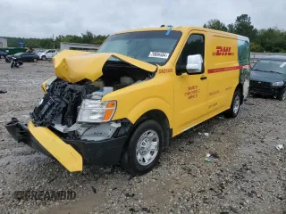 2021 Nissan NV Cargo SV z VIN 1N6BF0KY7MN802609, wystawiony jako Copart lot #70694484 z przebiegiem 107 257 mil mil oraz Szkoda całkowita • Salvage title. Historia ofert i sprzedaży dostępna na DreamBid. Obrazek 1.
