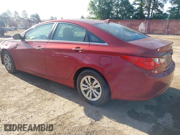 2011 Hyundai Sonata GLS with VIN 5NPEB4AC6BH248923, listed as a IAAI auction lot 42035423 with 99,309 mi miles. Bid and sale history available at carsss.com. Image 3.