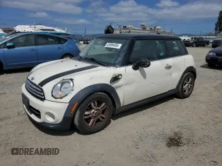 2012 MINI Hardtop with VIN WMWSU3C55CT540191, listed as a Copart auction lot 53096485 with 89,561 mi miles and Salvage Title. Bid and sale history available at DreamBid. Image 1.