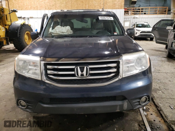 2012 Honda Pilot EX-L with VIN 5FNYF4H51CB079306, listed as a Copart auction lot 46142155 with 197,404 mi miles and Salvage Title. Bid and sale history available at DreamBid. Image 5.