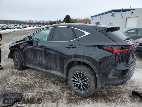 2025 Lexus NX with VIN 2T2GGCEZ8SC073267, listed as a Copart auction lot 46468655 with 220 mi miles and Salvage Title. Bid and sale history available at carsss.com. Image 2.