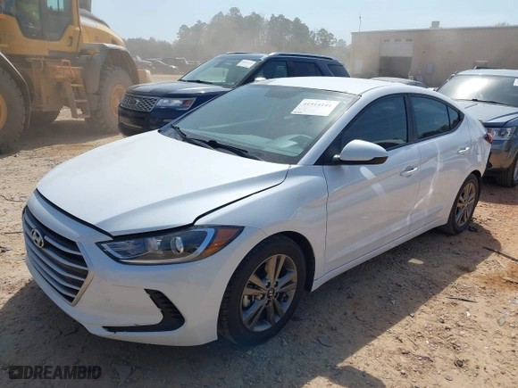 2018 Hyundai Elantra SEL with VIN 5NPD84LF0JH365185, listed as a IAAI auction lot 41914141 with 77,119 mi miles. Bid and sale history available at carsss.com. Image 2.
