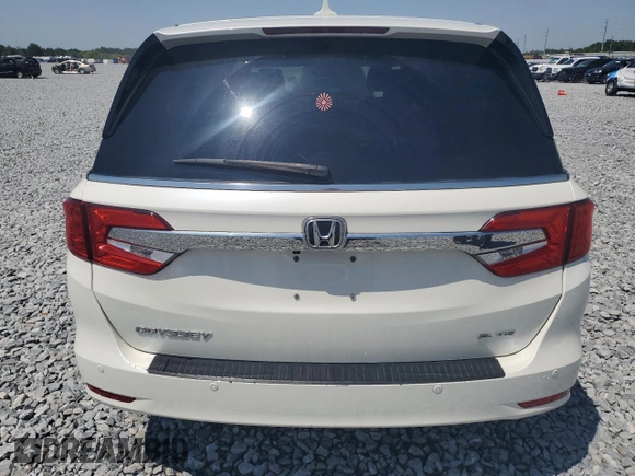 2019 Honda Odyssey Elite with VIN 5FNRL6H96KB018026, listed as a Copart auction lot 53466285 with 206,548 mi miles and Non Repairable. Bid and sale history available at DreamBid. Image 6.