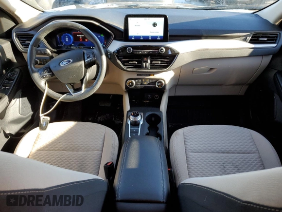 2020 Ford Escape SE Sport Hybrid with VIN 1FMCU9BZ5LUC60677, listed as a Copart auction lot 45990505 with 60,817 mi miles and Salvage Title. Bid and sale history available at DreamBid. Image 8.