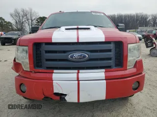2009 Ford F-150 XL with VIN 1FTRF12W29KA68668, listed as a Copart auction lot 45887555 with 98,852 mi miles and Clean Title. Bid and sale history available at carsss.com. Image 5.