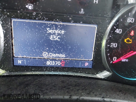 2019 Chevrolet Equinox LT with VIN 2GNAXLEX6K6156343, listed as a IAAI auction lot 41835357 with 80,370 mi miles and . Bid and sale history available at DreamBid. Image 16.